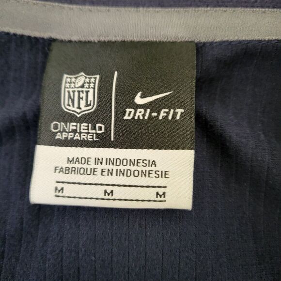 NIKE Dri-Fit Chicago Starter Jacket 1/4 Zip Pullover On Field Navy Men's M - Picture 5 of 10